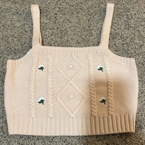 XS from target,pink flower knit,cute,just havent really had the chance to wear